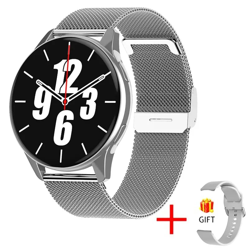 Relógio inteligente LIGE masculino e feminino com monitoramento de frequência cardíaca e pressão arterial, chamada Bluetooth, relógio inteligente masculino com IP67 à prova d'água