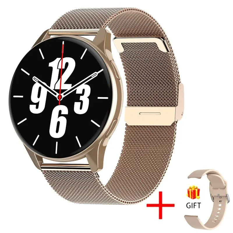 Relógio inteligente LIGE masculino e feminino com monitoramento de frequência cardíaca e pressão arterial, chamada Bluetooth, relógio inteligente masculino com IP67 à prova d'água
